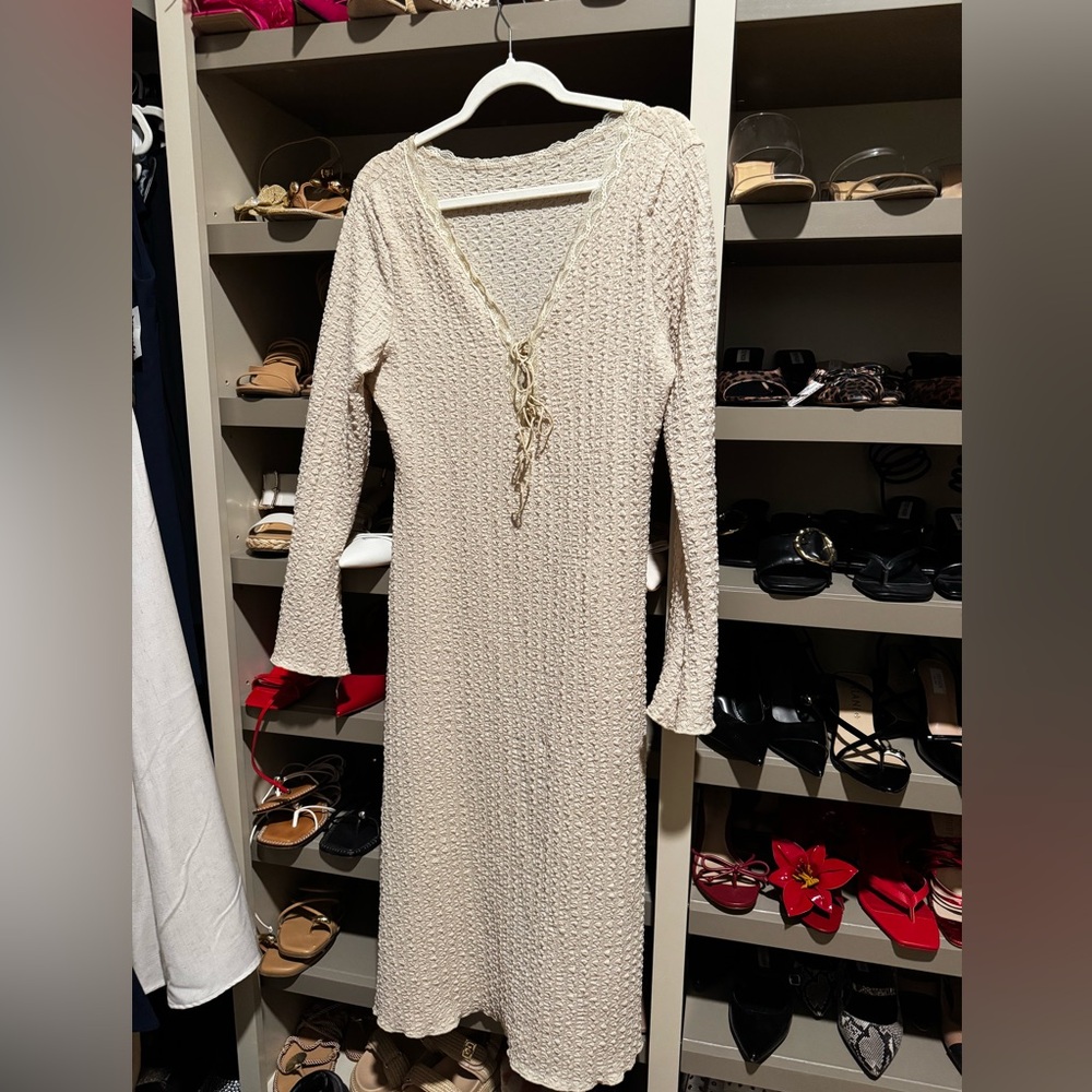Elegant Cream Dress